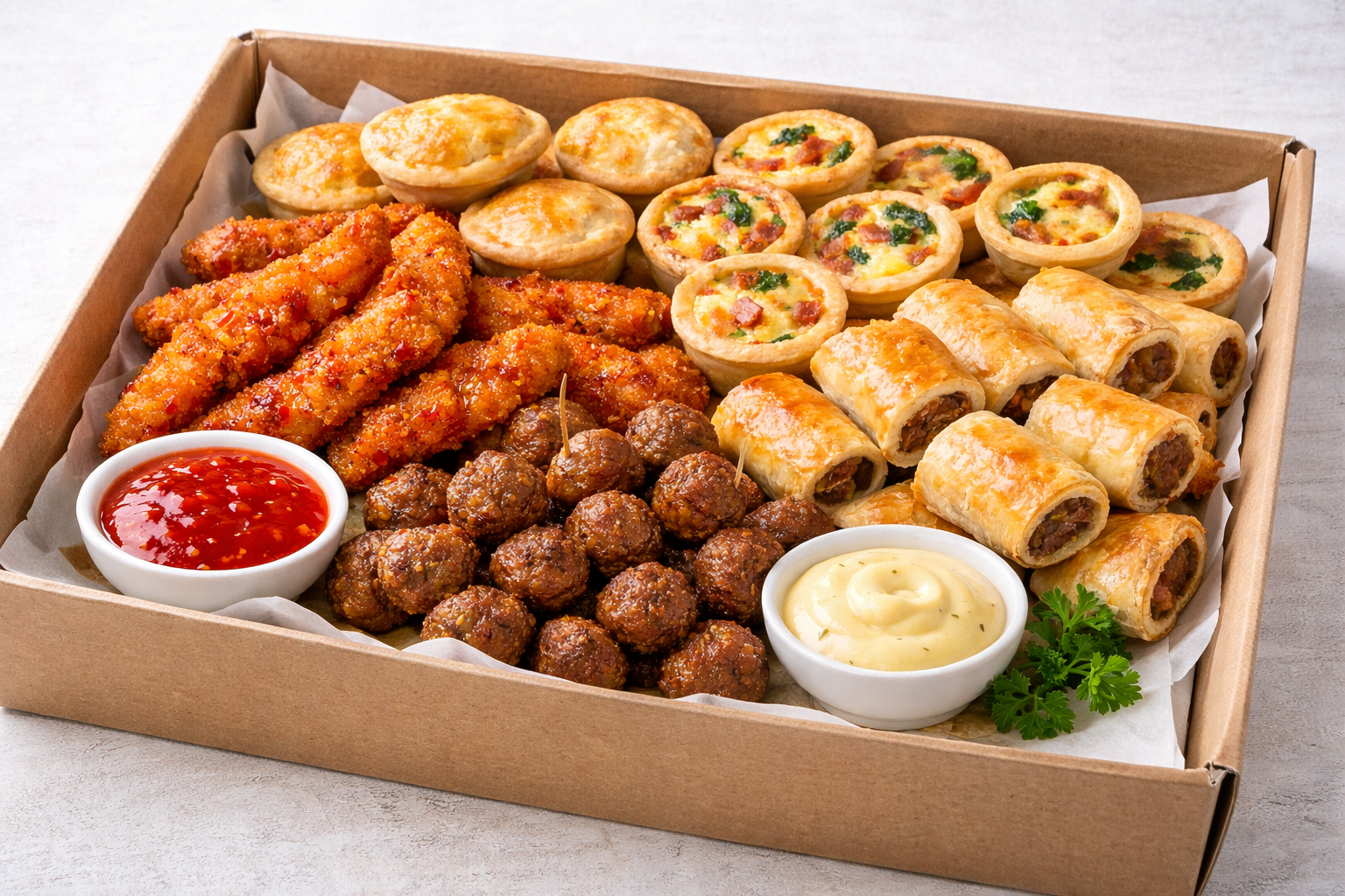Fried Hot Platter